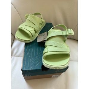 Chaco Kids Chillos Sport Sandal Green Size 4 M New